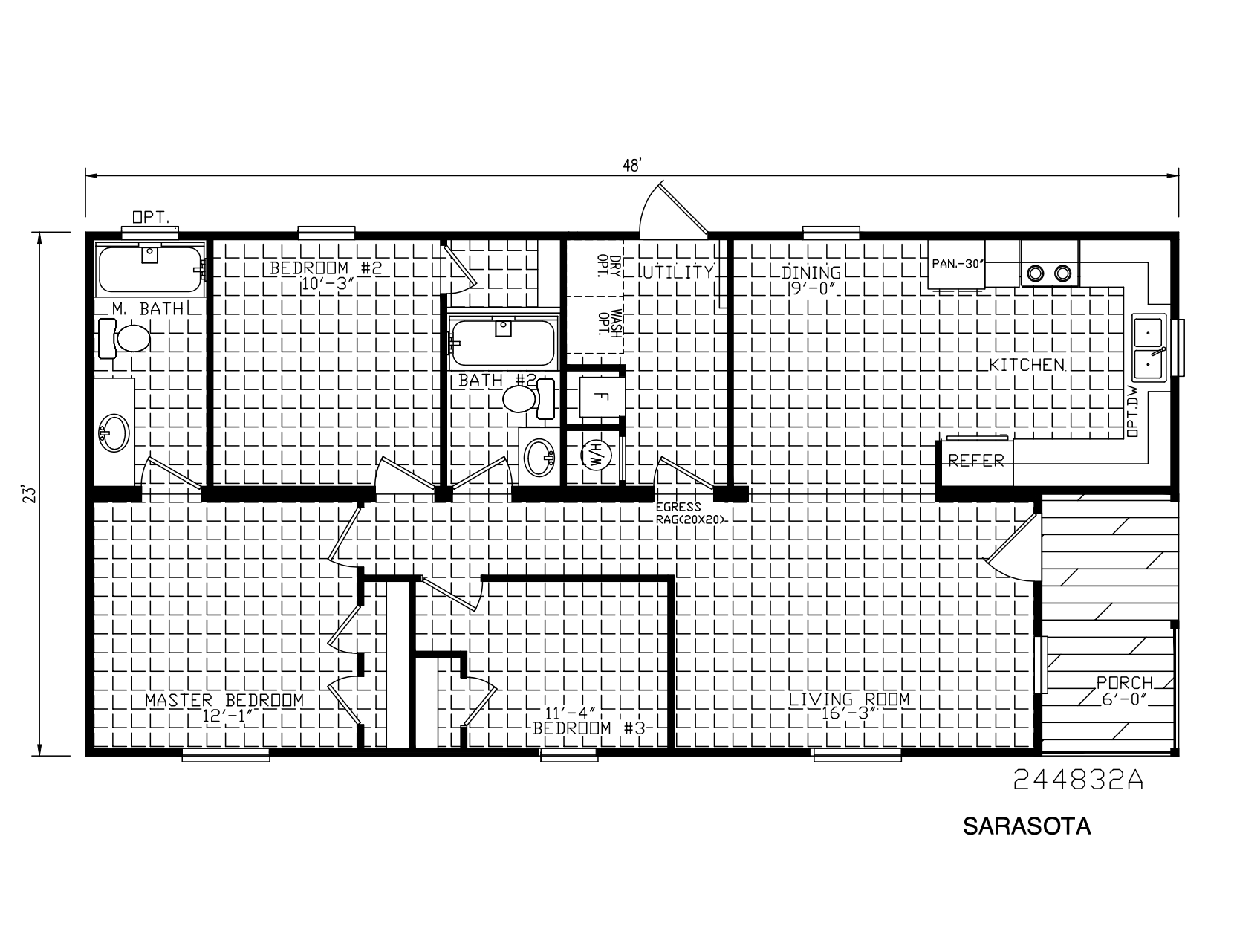 Sarasota Floor Plan