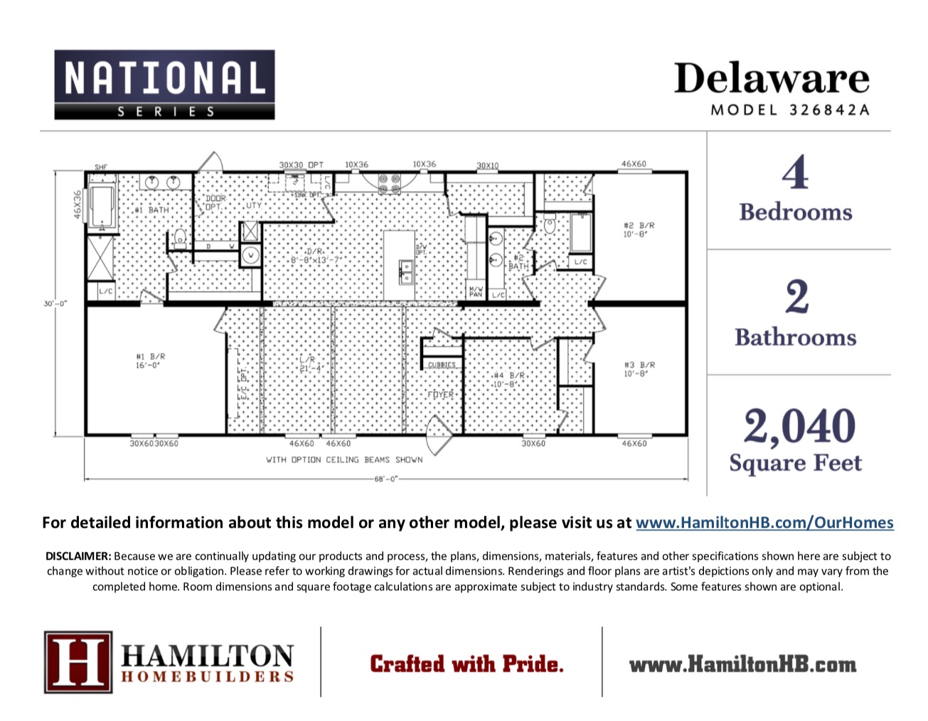 Delaware Floor Plan