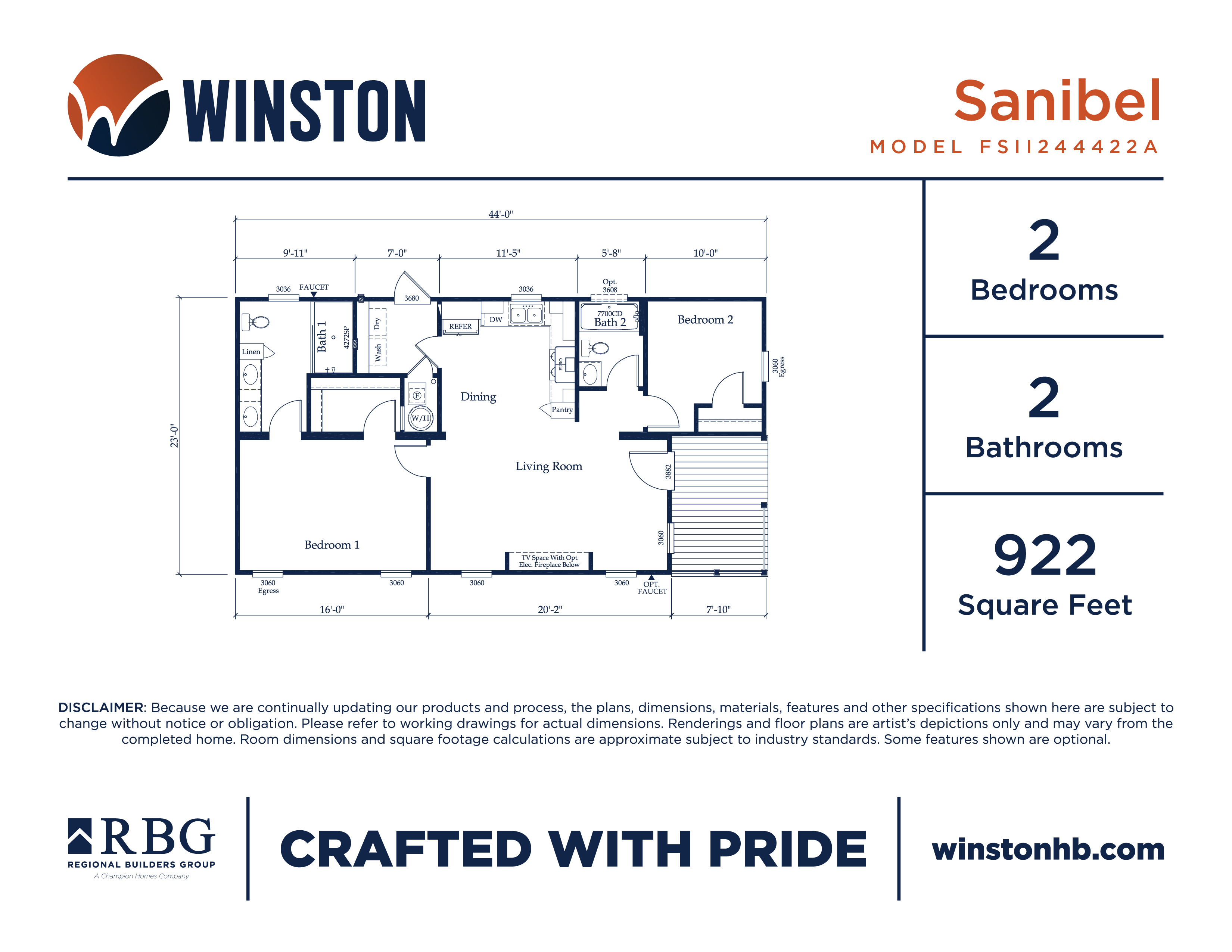 Sanibel Floor Plan