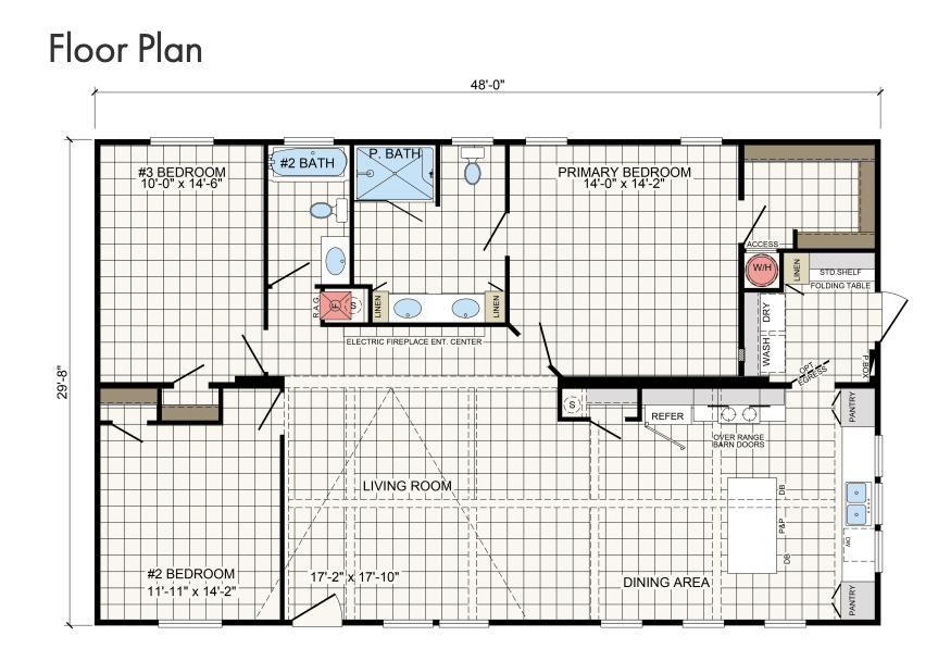 Maddux | Brave Series Floor Plan