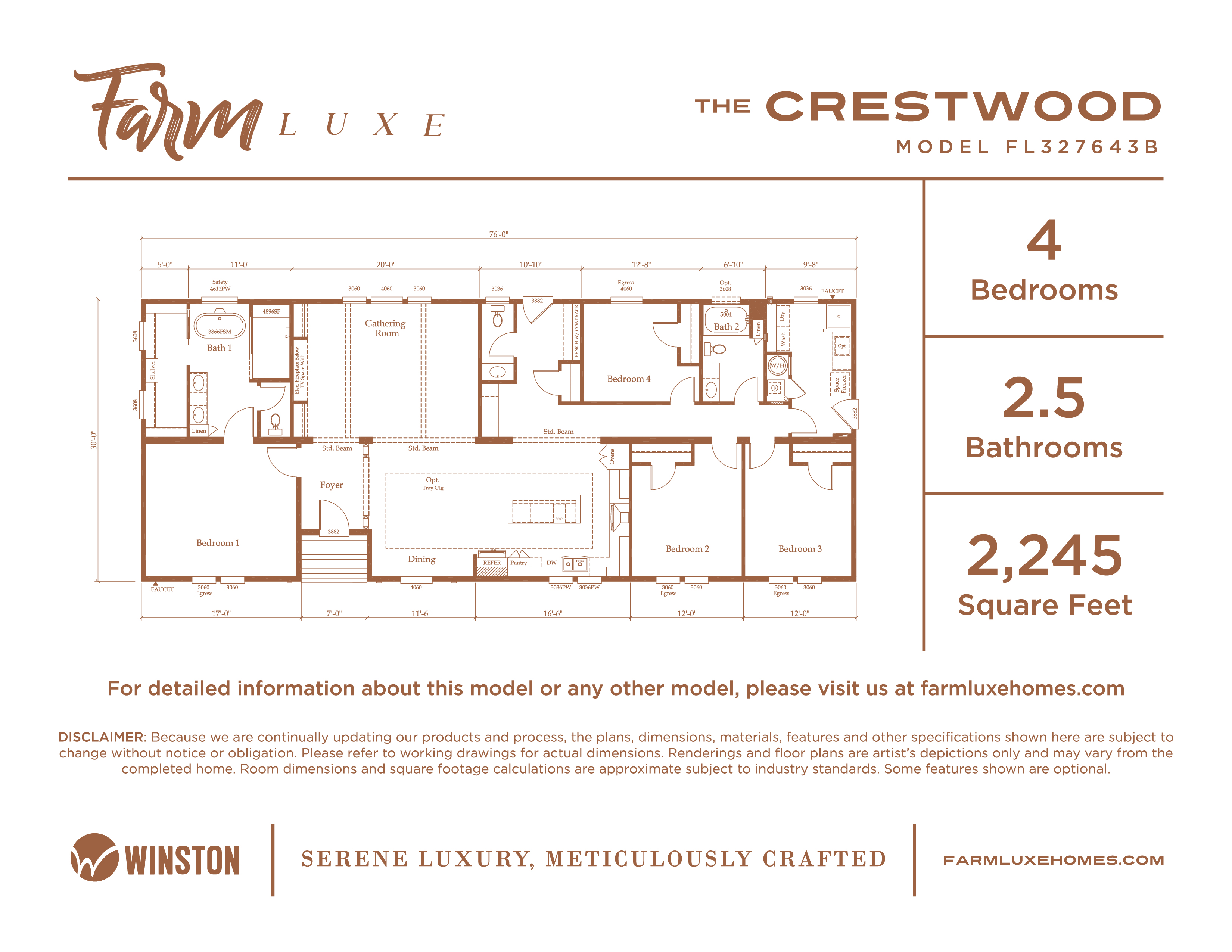 Crestwood Floor Plan