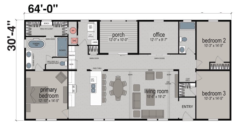 Paris Floor Plan